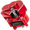 ShareGoo Aluminum Complete Transmission Gearbox w/Transmission Gear Upgrade Part Compatible with Axial SCX24 Deadbolt C10 JLU Gladiator Bronco 1/24 RC Crawler Car (Red) view 4