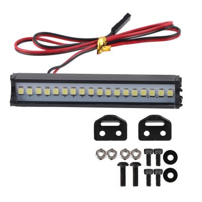 Oumefar RC Light Kit, RC Light Bar LED Roof Light Fit for Traxxas /TRX4 /SCX10 1/10 RC Crawler, RC LED Lights RC Roof Lamp RC Car Lights RC Accessories