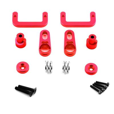 1/10 RC Car Aluminum 25T Gear Servo Protector DIY Kit for Axial SCX10 III TRX-4