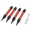 4Pcs DIY 1/10 RC Car Front + Rear Drive Shaft Kit for Arrma Senton Typhon Granite 4X4 view 2