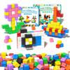 Apluses 96Pcs Magnetic Blocks, More Quantity can Create Bigger Buildings and Improve Children's Thinking view 1