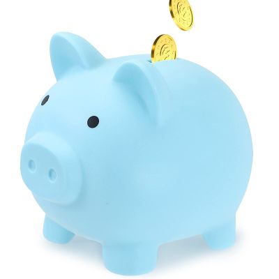 GADIEDIE Extra Large Piggy Bank,Coin Bank for Boys and Girls,Unbreakable Plastic Money Bank,Cute Pig Money Box,Practical Gifts for Birthday, Festival, Baby Shower