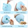 GADIEDIE Extra Large Piggy Bank,Coin Bank for Boys and Girls,Unbreakable Plastic Money Bank,Cute Pig Money Box,Practical Gifts for Birthday, Festival, Baby Shower view 3