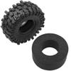 4PCS HIRCQOO 118 * 45mm 1.9" Rubber Tire RC Crawler Mud Tyres Tires Compatible with Axial SCX10 90046 Traxxas TRX4 Redcat Gen7 RBX10 1/10 RC Crawler Car view 2