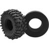 4PCS HIRCQOO 118 * 45mm 1.9" Rubber Tire RC Crawler Mud Tyres Tires Compatible with Axial SCX10 90046 Traxxas TRX4 Redcat Gen7 RBX10 1/10 RC Crawler Car view 3