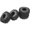 4PCS HIRCQOO 118 * 45mm 1.9" Rubber Tire RC Crawler Mud Tyres Tires Compatible with Axial SCX10 90046 Traxxas TRX4 Redcat Gen7 RBX10 1/10 RC Crawler Car view 4