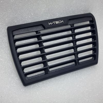 H-TECH RC 1/10 CNC Aluminum Metal Grill for Traxxas TRX6 Flatbed Hauler Accessories (Black)