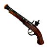 Assassin's Foam Cosplay Flintlock Pistol 2 Pcs Set 1:1 Scale Halloween Costume (Wood Color 2 Pcs Set) view 2