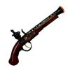 Assassin's Foam Cosplay Flintlock Pistol 2 Pcs Set 1:1 Scale Halloween Costume (Wood Color 2 Pcs Set) view 3
