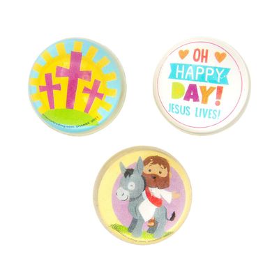 Fun Express He Lives Bouncy Balls - 12 Pieces