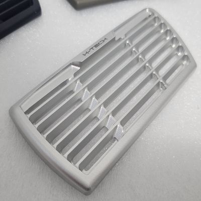H-TECH RC 1/10 CNC Aluminum Metal Grill for Traxxas TRX6 Flatbed Hauler Accessories (Silver)