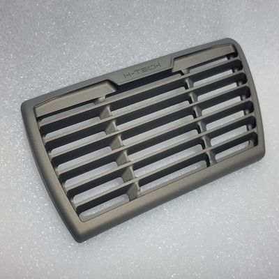 H-TECH RC 1/10 CNC Aluminum Metal Grill for Traxxas TRX6 Flatbed Hauler Accessories (Gunmetal)