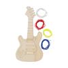 Fun Express Color Your Own Guitars  6 Pieces - Natural Wood Color view 2