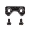 Team Associated FT RC10 One-Piece Front Carbon Fiber Wing Button, ASC91916 view 1