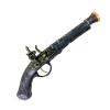 Assassin's Foam Cosplay Flintlock Pistol 2 Pcs Set 1:1 Scale Halloween Costume (Black Color 2 Pcs Set) view 3