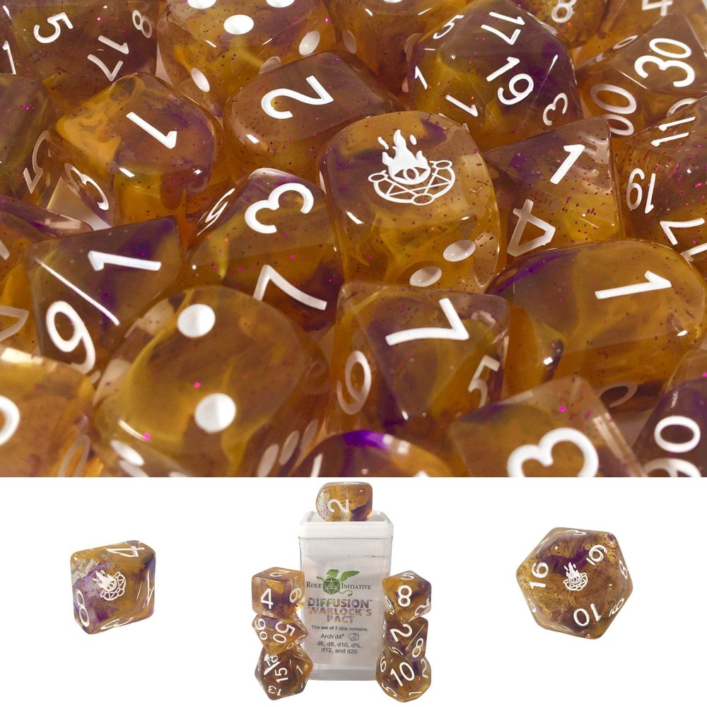 Diffusion Warlocks Pact - Set of 7 w/symbols