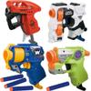 4 Pack Mini Dart Guns Blaster Bundle for Nerf Party Favors, Stocking Stuffers Compatible with Nerf Gun Pistol Elite Micro Shot Toys for Kids, Boys, Toddlers, Teens, Adults view 1