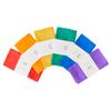 Sarah's Silks Mini Playsilks | Solid Colors | Creative Waldorf Toys for Education and Open-Ended Play (Set of 6 Primary) view 1