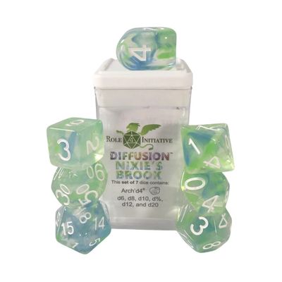 Diffusion Nixies Brook - Set of 7 w/symbols
