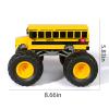 VijiSuki Remote Control School Bus Monster Truck Toy,1/18 RC School Bus,2.4GHz Offroad Hobby RC Racing Car with LED, High Speed All Terrain Electric Toy Vehicle Stunt Crawler, Best Gift for Kids view 4