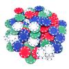 SEETOOOGAMES Casino Poker Chips -100 Pieces 11.5g Suited Design - 4 Colors (25 red, 25 Green,25 Blue,25 White) view 3