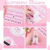 24PCS BBQ Baby Shower Water Bottle Labels, Barbecue Baby Shower Waterproof Self Adhesive Water Bottle Labels for Cookout BBQ Babyq Shower Decorations Girl Pink view 3