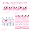 24PCS BBQ Baby Shower Water Bottle Labels, Barbecue Baby Shower Waterproof Self Adhesive Water Bottle Labels for Cookout BBQ Babyq Shower Decorations Girl Pink view 4