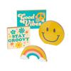 Fun Express Groovy Party Wood Blocks - 4 Pieces view 2