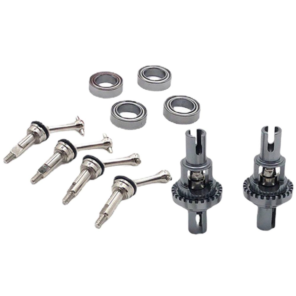 TECKEEN Differential+Dogbone Drive Shaft+Bearing Kit for WLtoys K969 K979 K989 K999 1/28