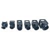Aluminum Alloy 25 30 35 40 50mm Carbon Tube Plant Protection Machine Multi Rotor UAV Accessories Folding Fixed Seat Fuselage Connector (Black, 30mm) view 1