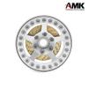 4pcs RC Brass Wheel Weights, Brass Wheel Hex Hub Adapter for 1.9in / 2.2in Beadlock Wheel Rim 1/10 RC Crawler Car Axial SCX10 Capra TRX4 TRX6 (4pcs 12mm Brass Weights) view 3