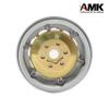 4pcs RC Brass Wheel Weights, Brass Wheel Hex Hub Adapter for 1.9in / 2.2in Beadlock Wheel Rim 1/10 RC Crawler Car Axial SCX10 Capra TRX4 TRX6 (4pcs 18mm Brass Weights) view 4
