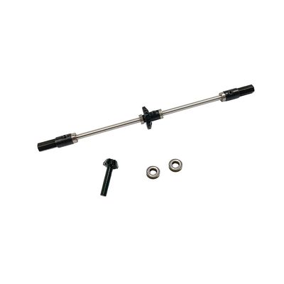 Upgrade Metal Gear Bridge Axle for WPL B14 B24 B-24 C14 C24 C-24 B16 B36 Q60 MN D90 D91 M MS RC Car Spare Parts (Color : Rear for WPL)