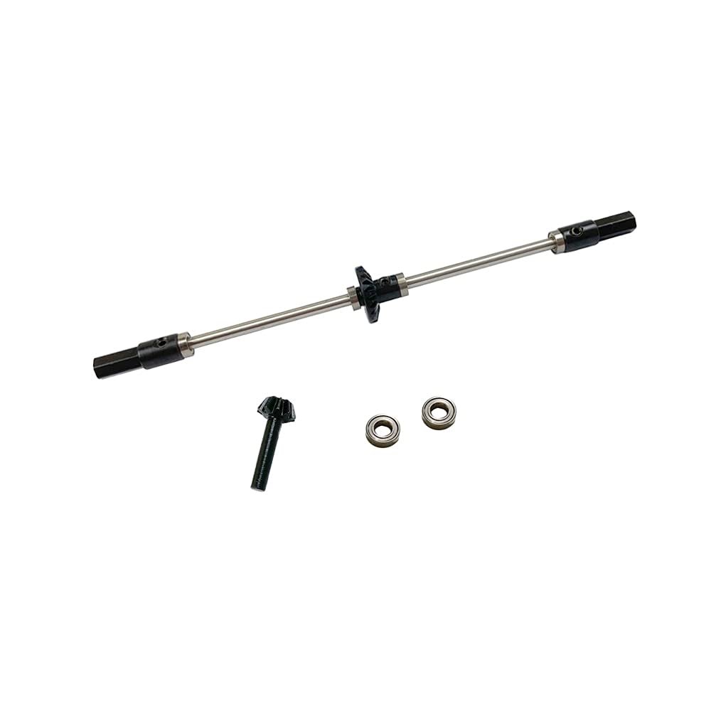 Upgrade Metal Gear Bridge Axle for WPL B14 B24 B-24 C14 C24 C-24 B16 B36 Q60 MN D90 D91 M MS RC Car Spare Parts (Color : Rear for WPL)