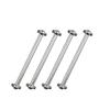 4Pcs for WLtoys A979 Parts Upgrade F/R Metal Dogbone A959-07 for A949 A959 A969 K929 Himoto E18 Spino HSP 1:18 RC Car Parts (Color : 4PCS Silver) view 1