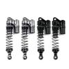 2PCS Full Metal RC Piggyback Shock Absorber Hole to Hole 90mm for 1/10 RC Crawler Car TRX-4 TRX4 Axial SCX10 90046 D90 KM2 Y05 (Color : 2PCS Titanium) view 3