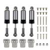 Suitable for WPL 1/16 C14 C24 RC Crawler Off-Road Car Truck Metal Shock Absorber Kit Shock Absorber Suspension Parts (Color : Gray) view 1