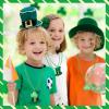 Batiyeer 120 Pieces St. Patricks Day Shamrock Bead Necklaces Bulk Mardi Gras Bead Necklaces Metallic Green Shamrock Clover Beads Necklaces for St. Patrick's Day Mardi Gras Party Favors Supplies view 4