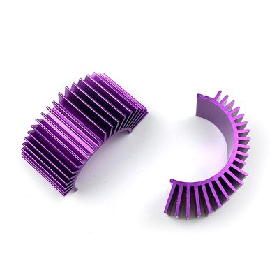 Motor Cooling Heat Sink Top Vented 540 545 550 Size for 1/10 RC Car Buggy Crawler RC Boat HSP HPI Wltoys Himoto Redcat (Color : 1PCS Purple)