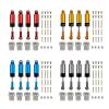 Suitable for WPL 1/16 C14 C24 RC Crawler Off-Road Car Truck Metal Shock Absorber Kit Shock Absorber Suspension Parts (Color : Red) view 2