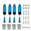 Suitable for WPL 1/16 C14 C24 RC Crawler Off-Road Car Truck Metal Shock Absorber Kit Shock Absorber Suspension Parts (Color : Red) view 4