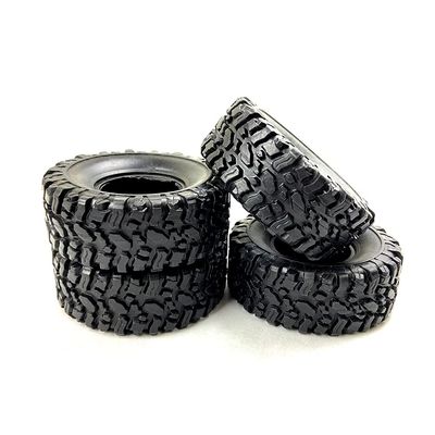 Upgrade Metal Wheel Rim Kit Wheel Hub for WPL B1 B-1 B14 B-14 B16 B-16 B24 B-24 C14 C-14 B36 with Screws RC Truck RC Car Parts (Color : 4PCS Tires)