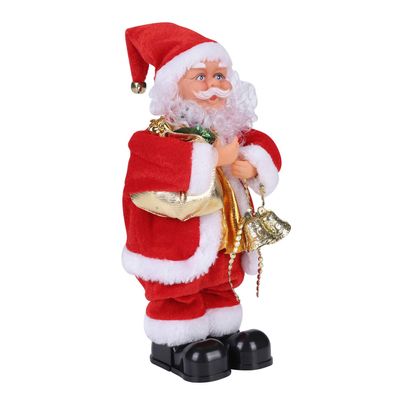 Christmas Funny Santa Dancing and Singing Electric Santa Claus Doll, Holiday Interactive Moving Figure Festive Musical Ornament Xmas Funny Decoration
