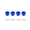 4pcs/Lot Aluminum Wheel Hex Mount 12mm Thickness 7mm for Traxxas 1/10 RC Car Traxxas Slash 4x4 Upgrade Parts (Color : Blue) view 1