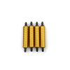 Alloy Aluminum Nitro Exhaust Gas/Fuel/Back Pressure Cooler Compatible with 1/10 1/8 RC Nitro Hobby Model Car Upgraded Hop-up rc Parts HSP (Color : 1PCS Yellow) view 1