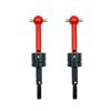 2 Pcs Metal Universal Drive Shaft CVD 53792 for Tamiya TT-01 TT01 TT-02 TT02 TA04 1/10 RC Car Upgrade Parts (Color : Red) view 1