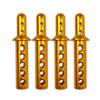4Pcs/Lot Compatible with HSP 108037 188037 Aluminum Car Shell Column Body Mounts 08007 1/10 Upgrade Parts for 94108 94188 94111 (Color : 4PCS Yellow) view 1