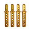 4Pcs/Lot Compatible with HSP 108037 188037 Aluminum Car Shell Column Body Mounts 08007 1/10 Upgrade Parts for 94108 94188 94111 (Color : 4PCS Yellow) view 4
