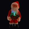 Christmas Funny Santa Dancing and Singing Santa Electric Opening Lighted Gift Box Santa Claus, Holiday Interactive Moving Figure Festive Musical Ornament Xmas Funny Decoration view 2