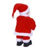 Christmas Funny Santa Dancing and Singing Santa Electric Opening Lighted Gift Box Santa Claus, Holiday Interactive Moving Figure Festive Musical Ornament Xmas Funny Decoration view 3